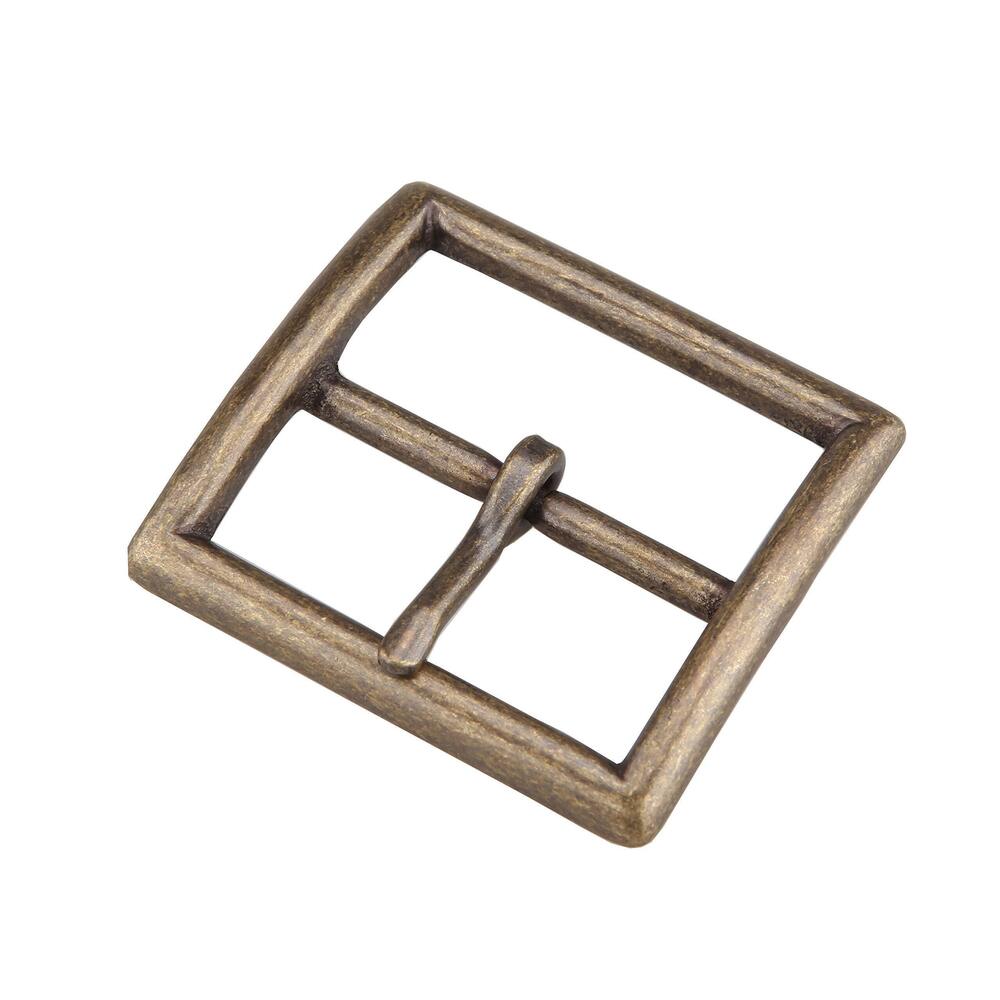 9608 SENWA 's Retro Brass Square Pin Belt Buckle Durable for 1.78” Width